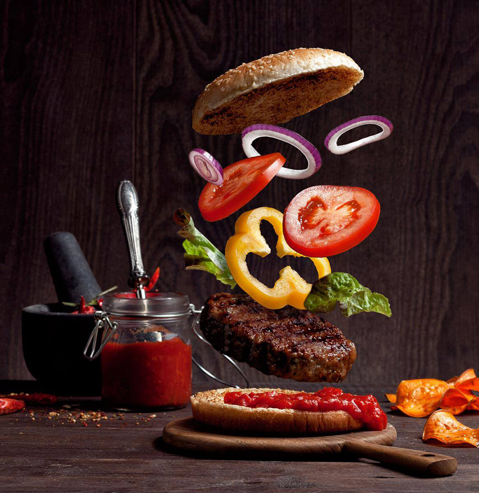 Fly burger